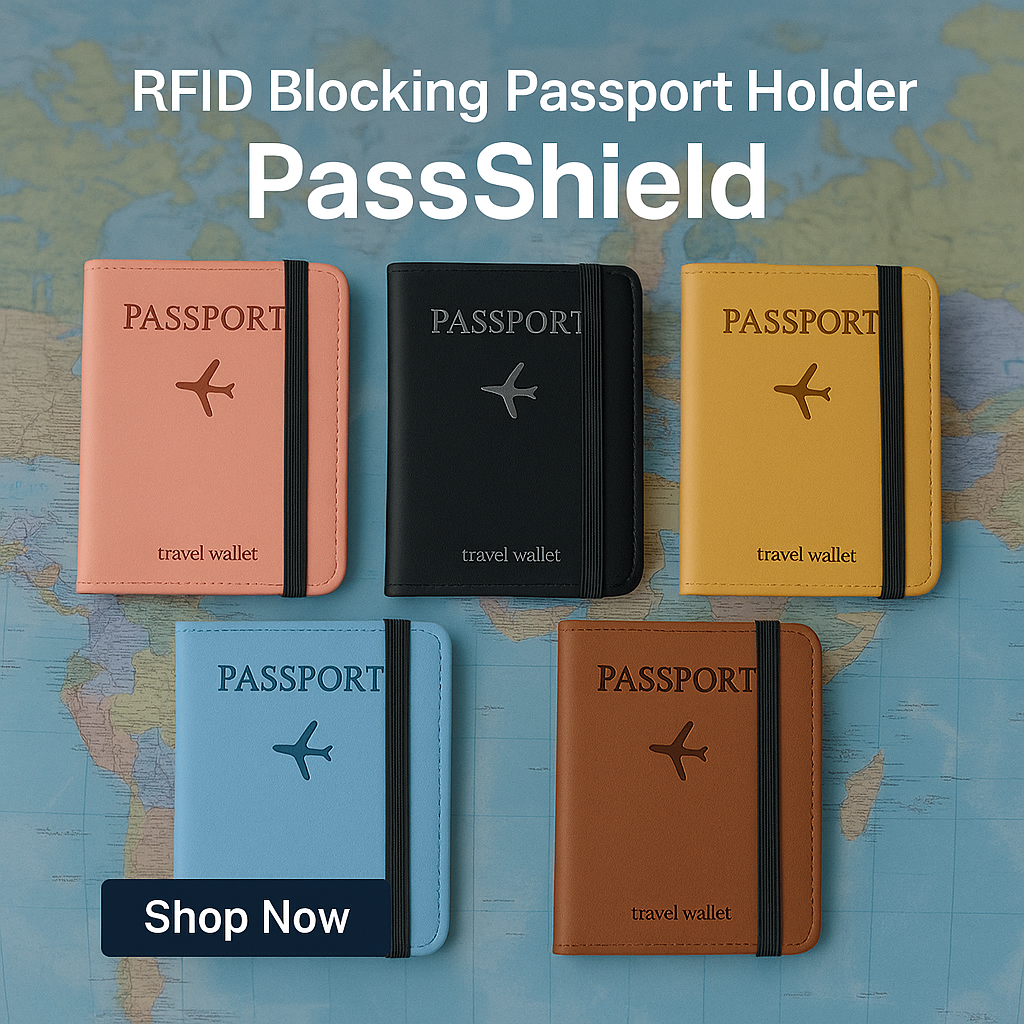 PassShield RFID Blocking Passport Holder