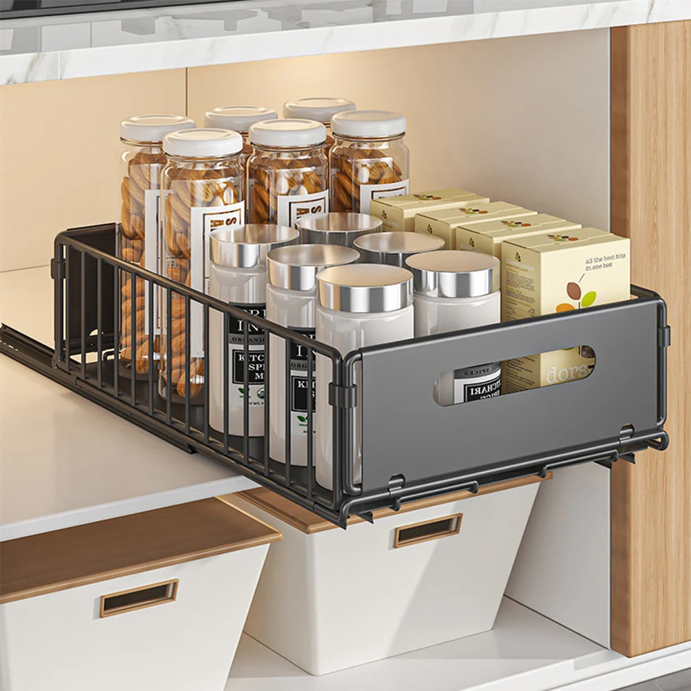 Easy DIY Install Extra Storage Pull-Out Cabinets