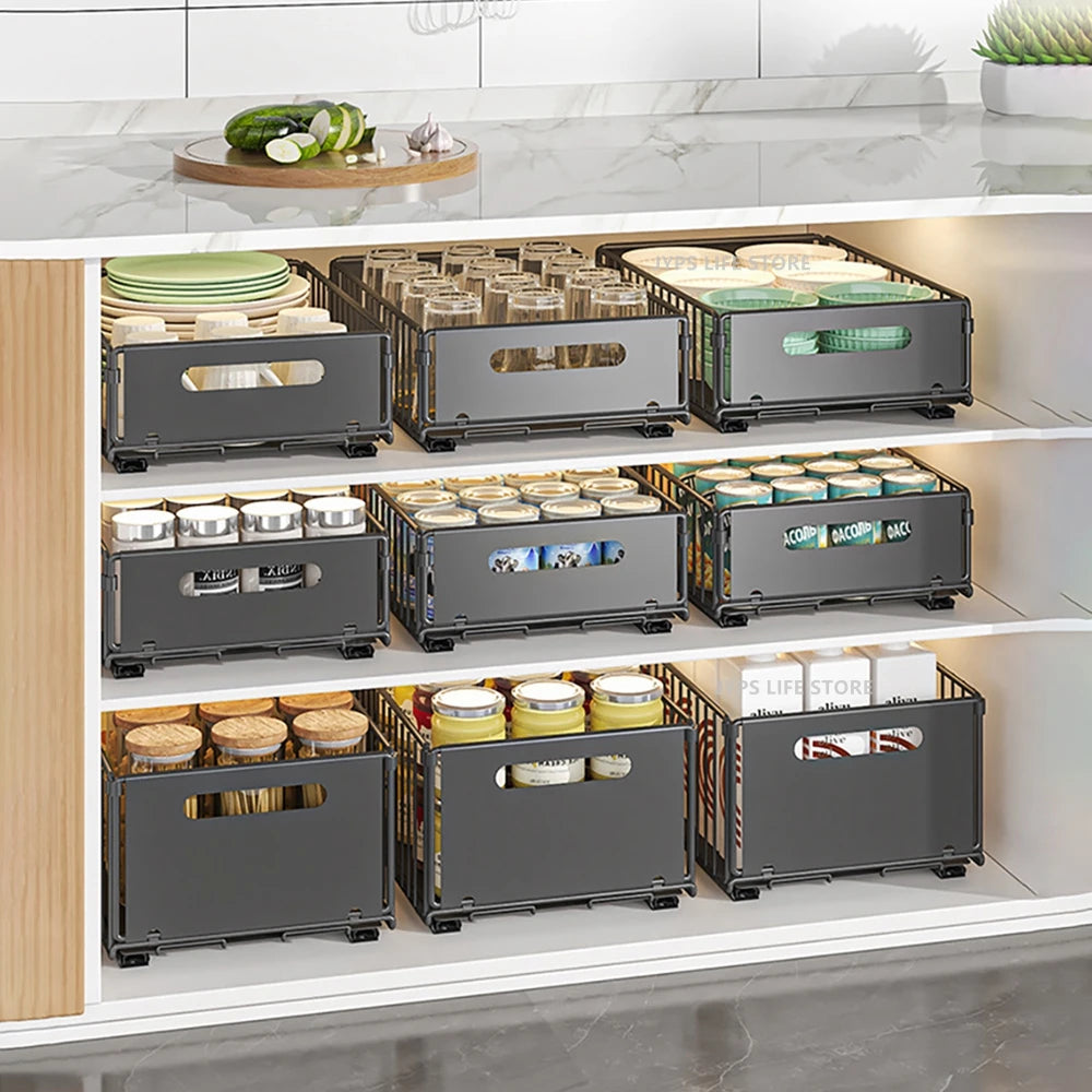 Easy DIY Install Extra Storage Pull-Out Cabinets