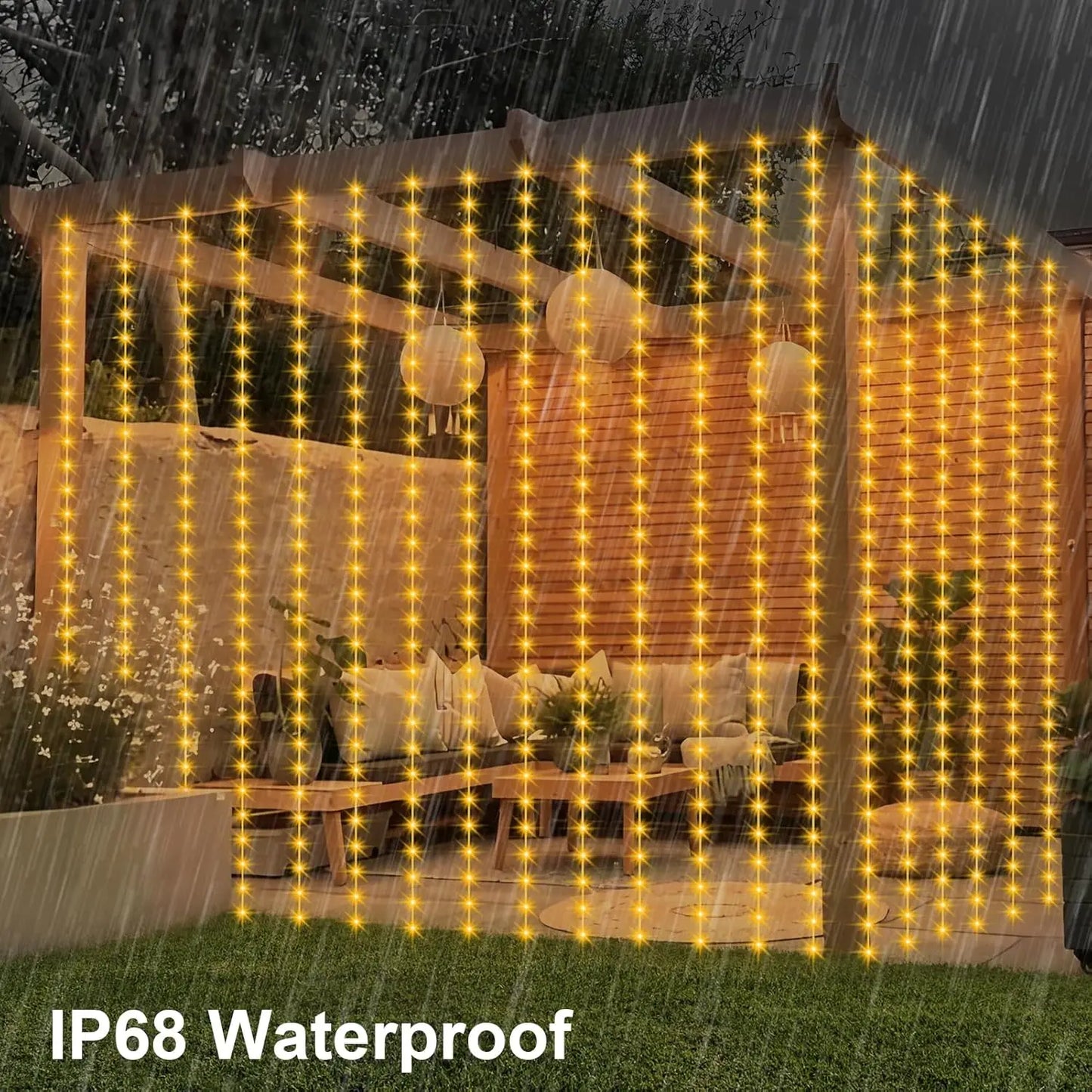 Smart LED RGB Curtain Lights