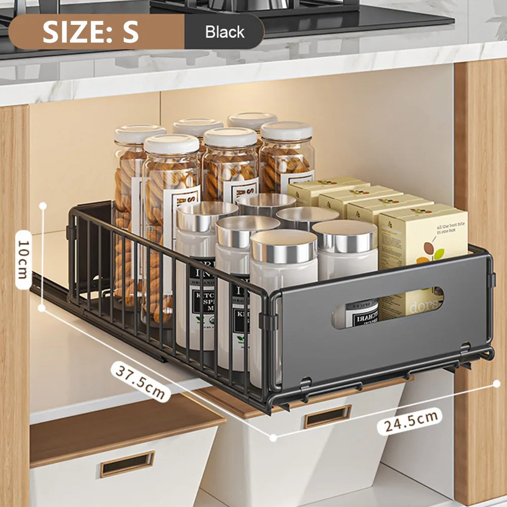 Easy DIY Install Extra Storage Pull-Out Cabinets