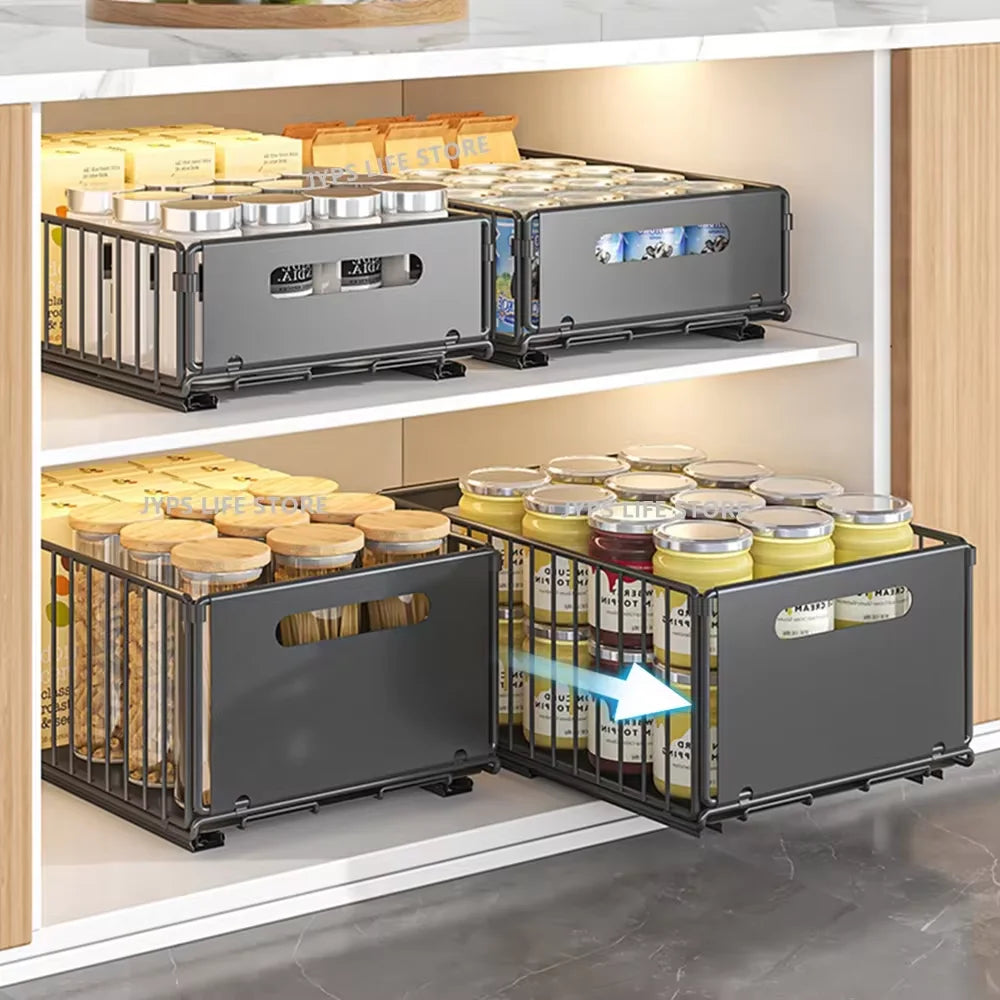 Easy DIY Install Extra Storage Pull-Out Cabinets