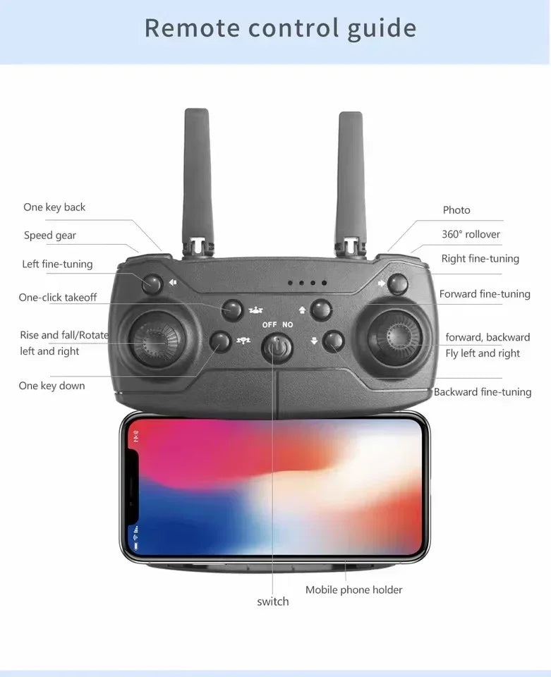 Sea Hawk 4K Dual Camera Remote Control Drone