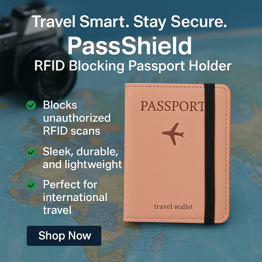PassShield RFID Blocking Passport Holder