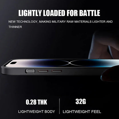 Matte Armor Wireless Charging Iphone Case
