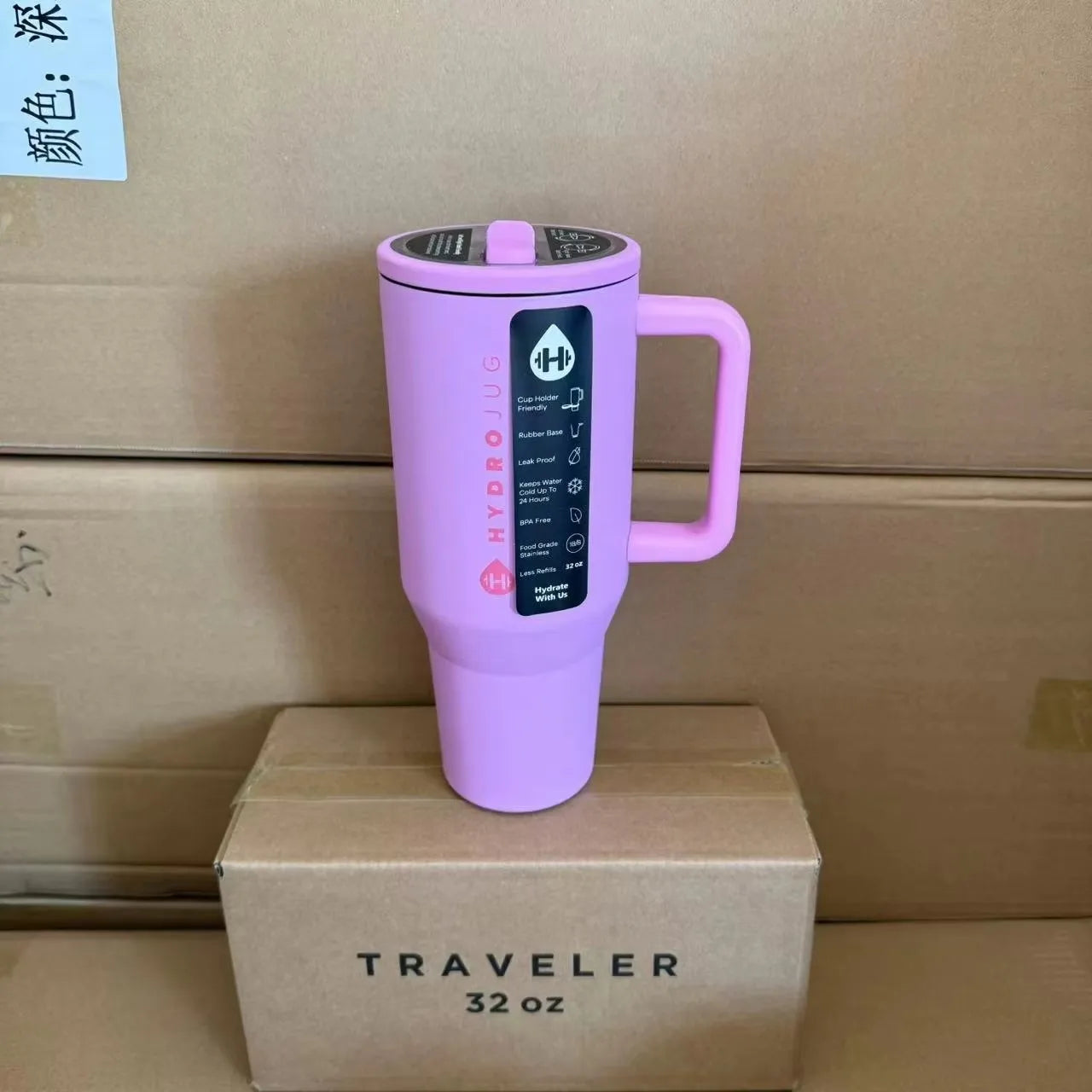 HydroJug Insulated Travel Thermos (32oz / 1L)
