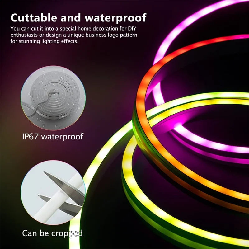 Decorative LED Neon RGB Strip Lights