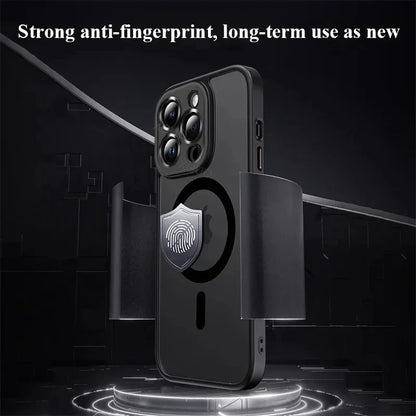 Matte Armor Wireless Charging Iphone Case