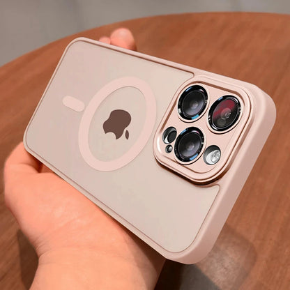 Matte Armor Wireless Charging Iphone Case
